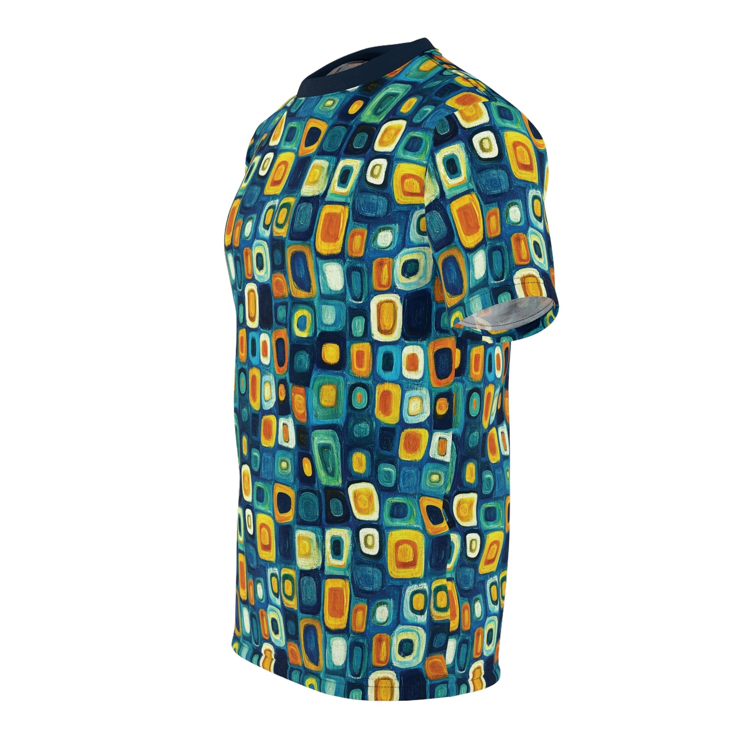"Soul Mosaic", Unisex Tee (Birlinn Blue Collar)