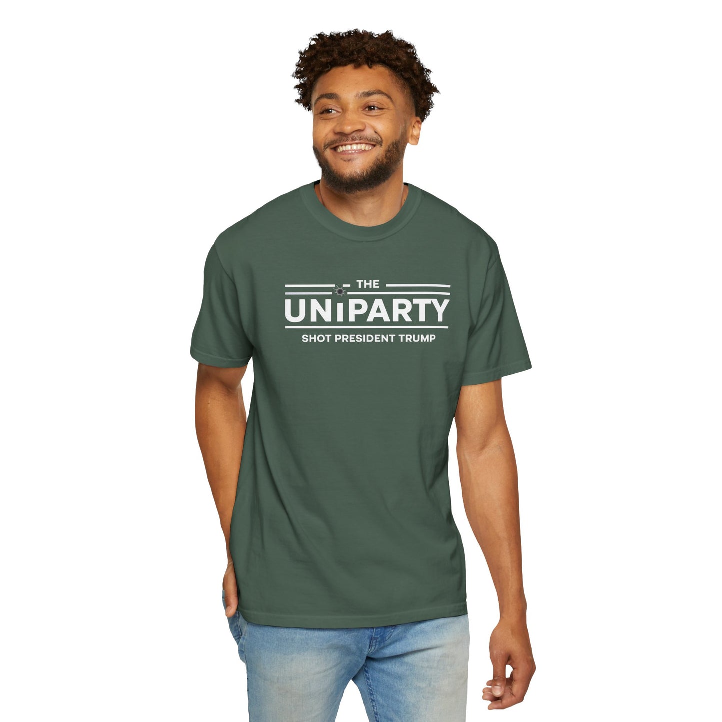 "The Uniparty Shot President Trump" #03, Unisex T-shirt