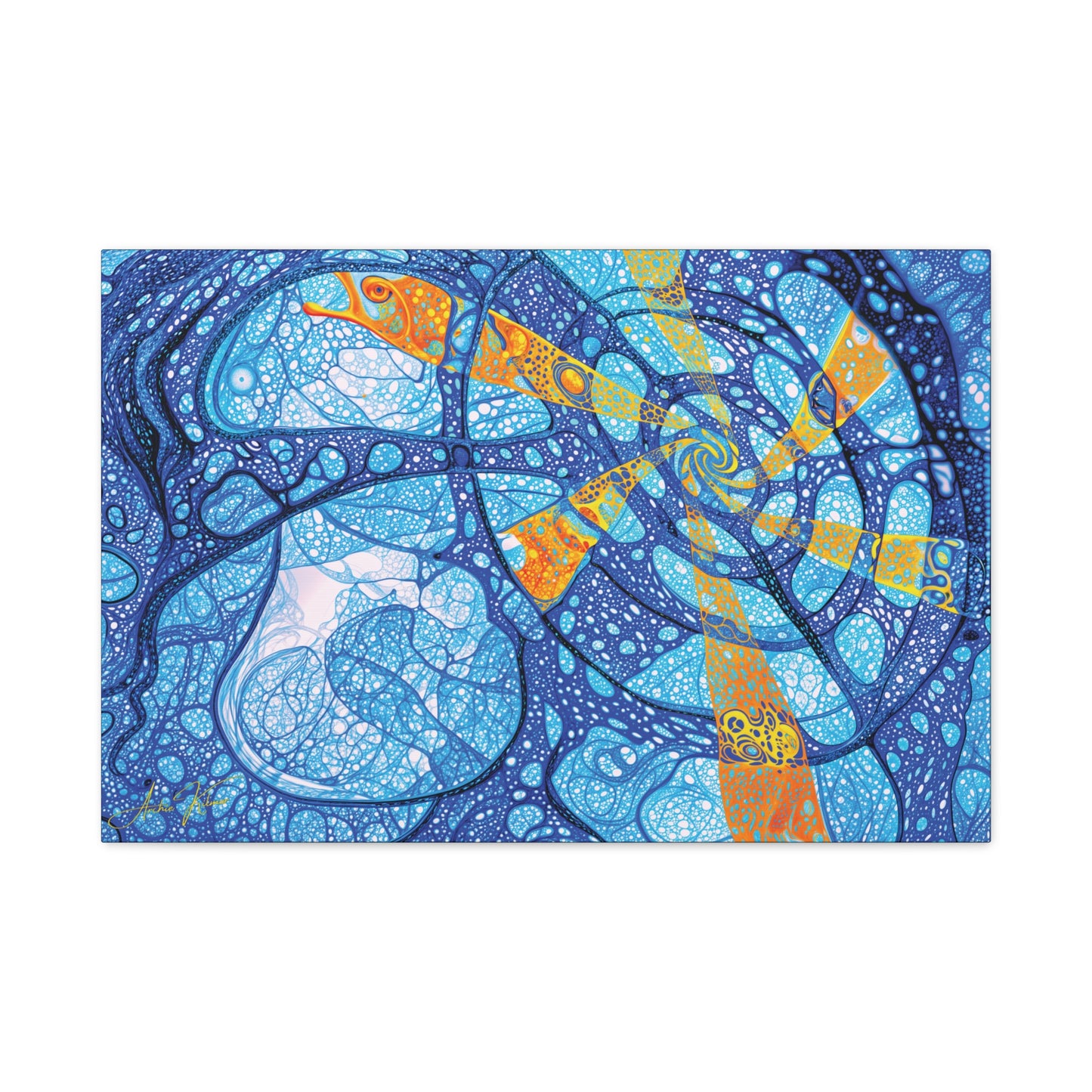 "Gaelic Sea People", Fine Art Print on Matte Canvas