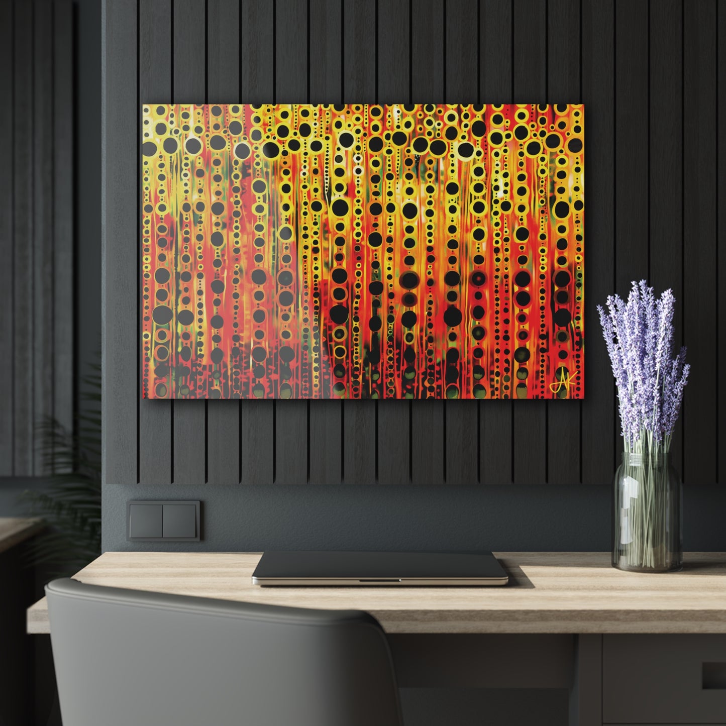 "Protected Under Divine Love's Light", Fine Art Acrylic Wall Prints (French Cleat Hanging)
