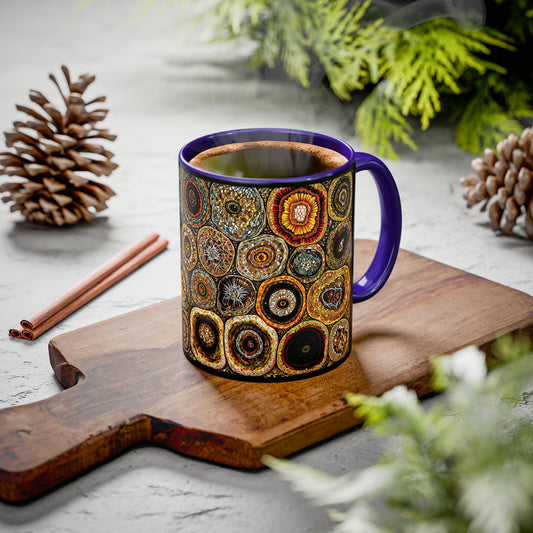 "Every Detail, His Design", Colorful Mugs (11oz, 15oz)