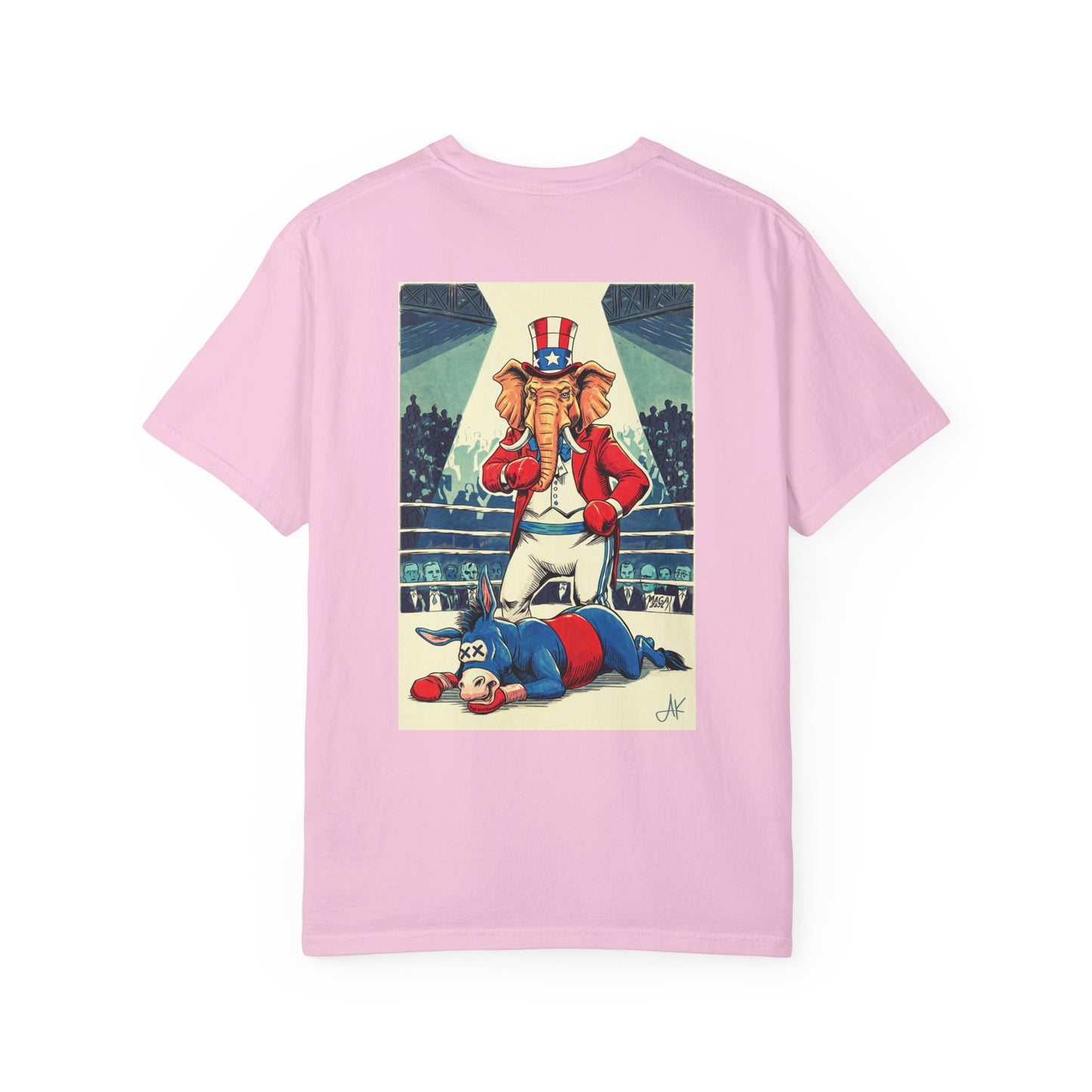 "Brutal Woke Knockout 2024", Unisex T-shirt (Light Colors)