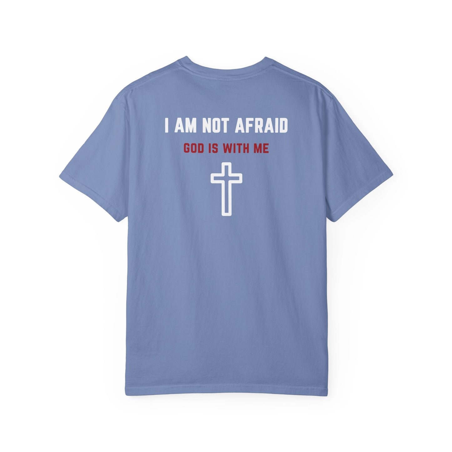 "I am not Afraid", Unisex T-shirt (Dark Colors)