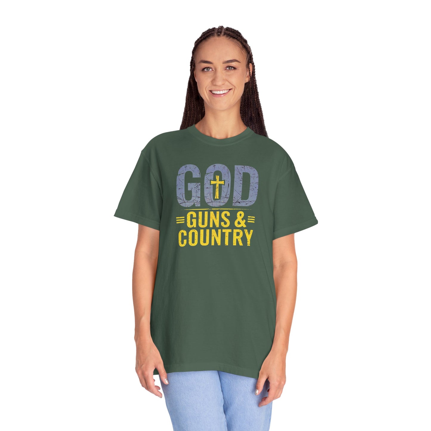 "God Guns & Country" #01, Unisex T-shirt