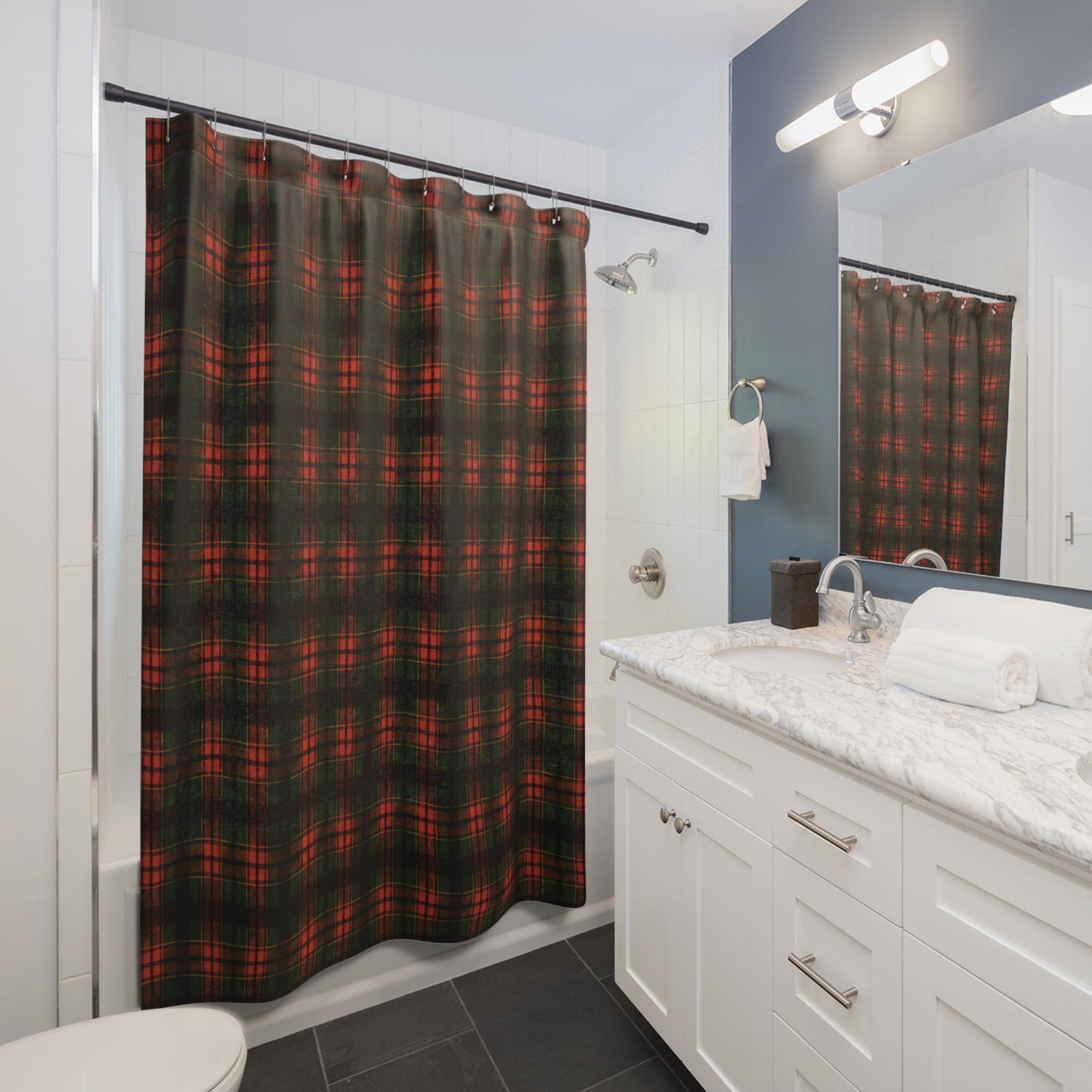 "Kilmor Brieve Tartan", Shower Curtains