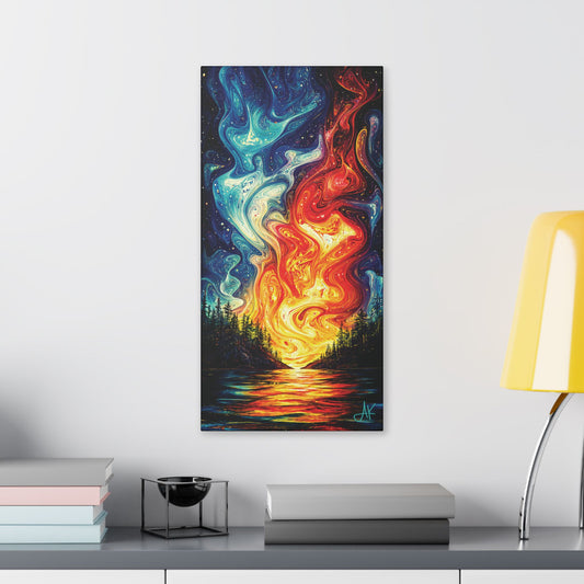 "Naomh Solus (Gaelic) - Sacred Light (English)", Stretched Classic Canvas Fine Art Print