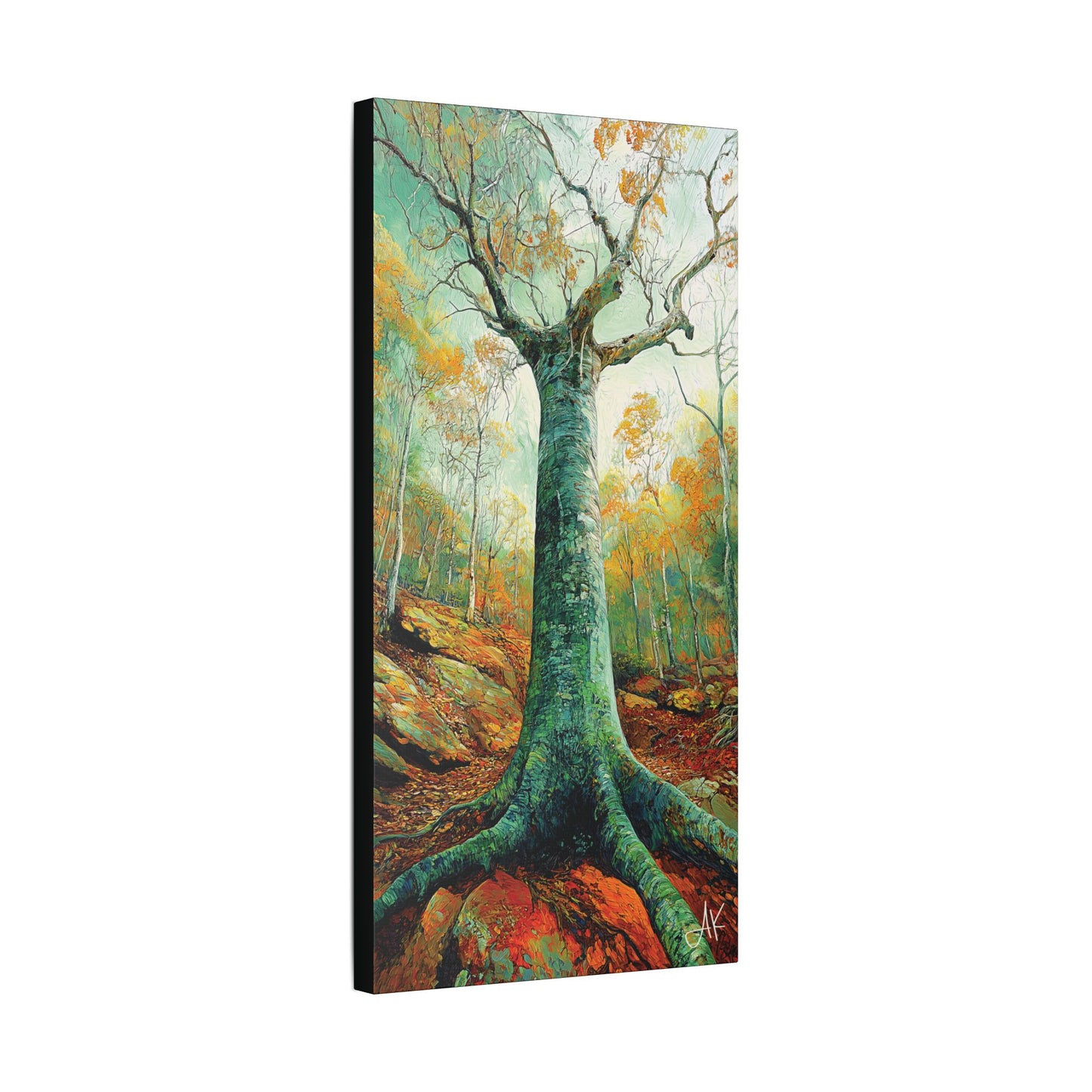 "An Criosdaidh Feá (Christian Beech)", Stretched Classic Canvas Fine Art Print