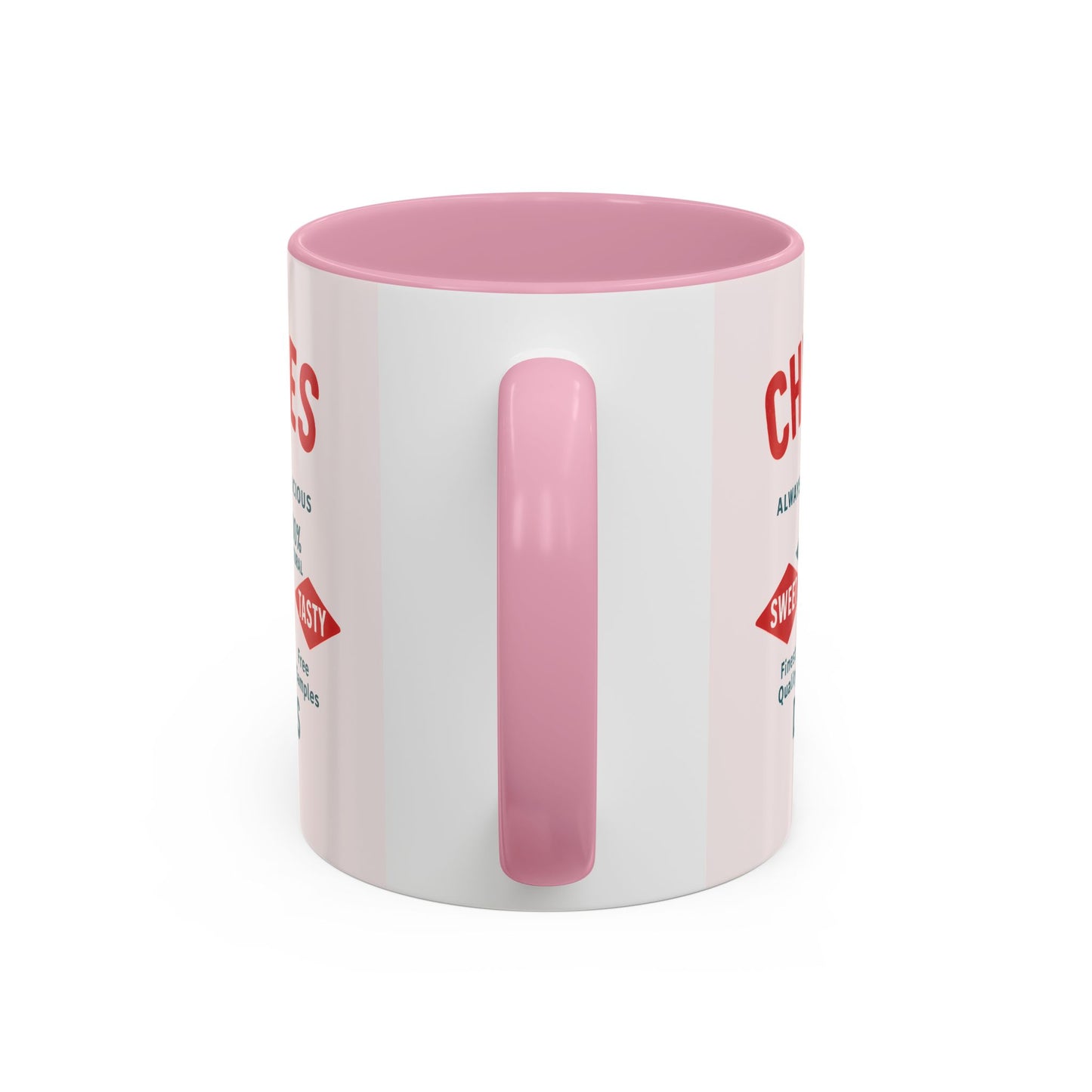 "Delicious Cherries", Colorful Mugs (11oz, 15oz) (Sea Salt Sherbet)