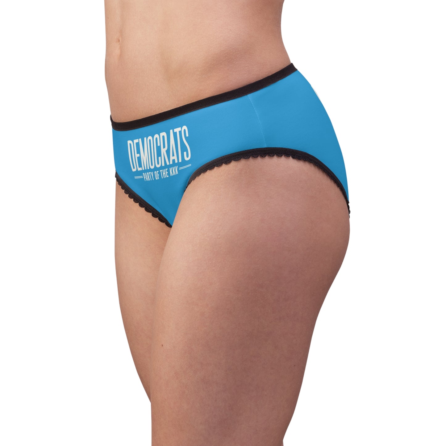 "Democrats - Party of the KKK", Women's Briefs (Democrat Blue)