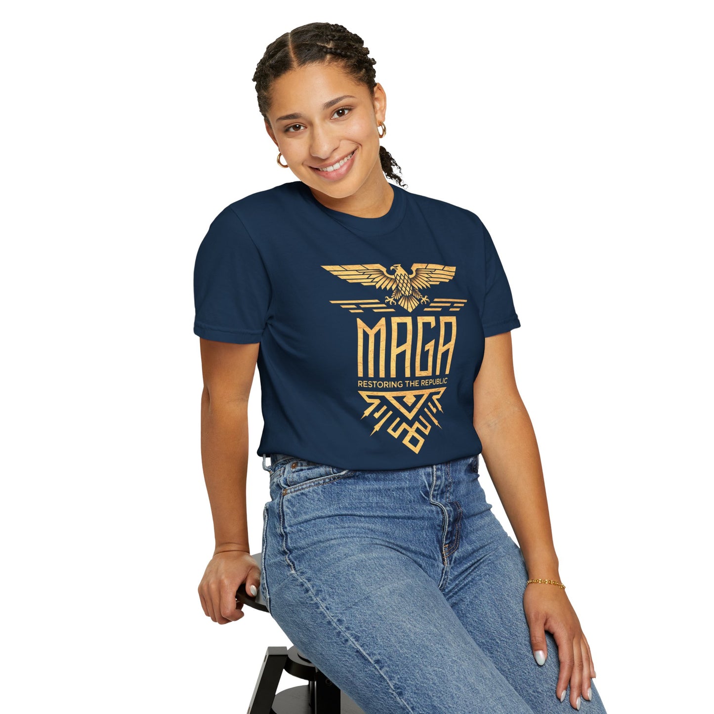 "MAGA Restoring the Republic" #02, Unisex T-shirt