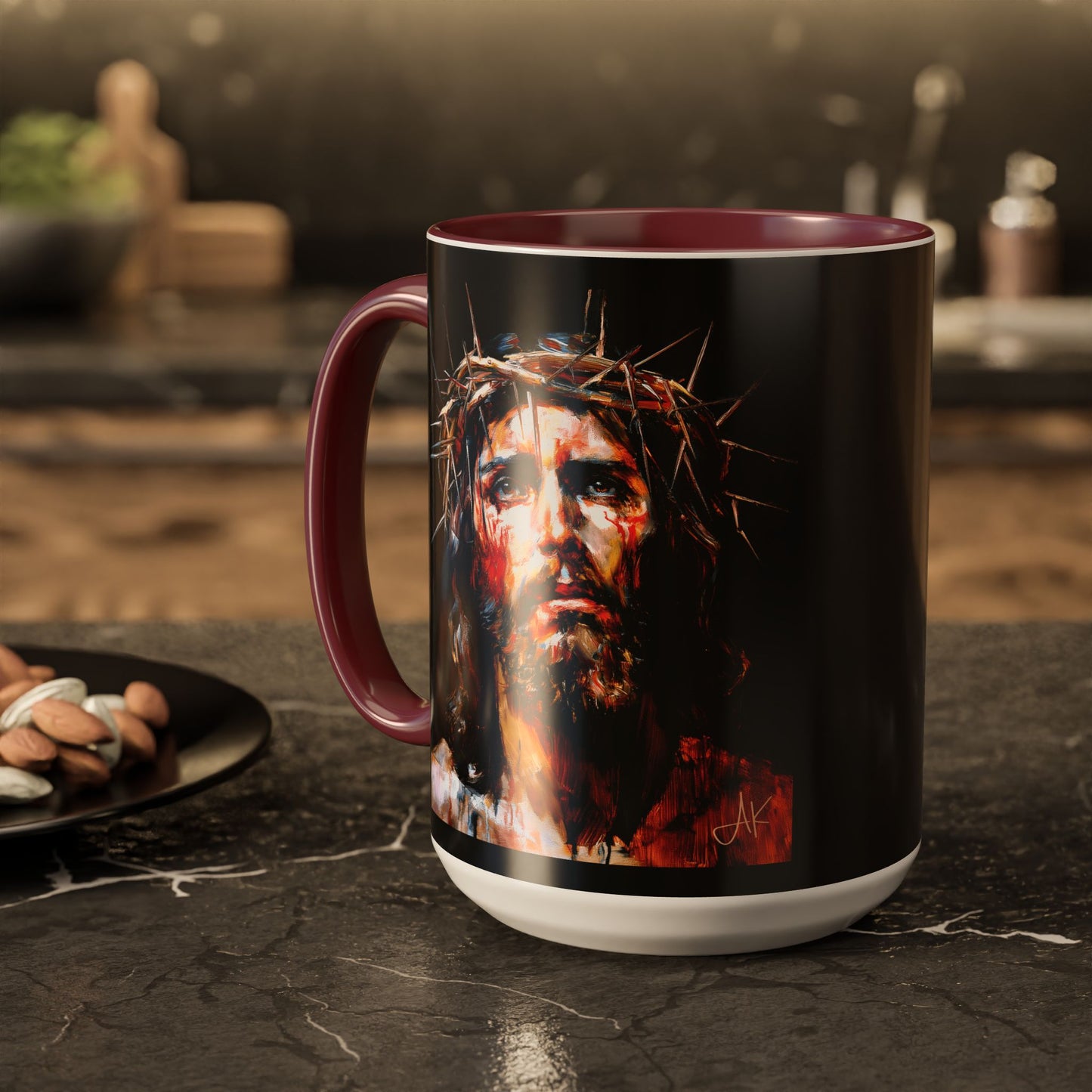 "Crown of Thorns", Colorful Mugs (11oz, 15oz)