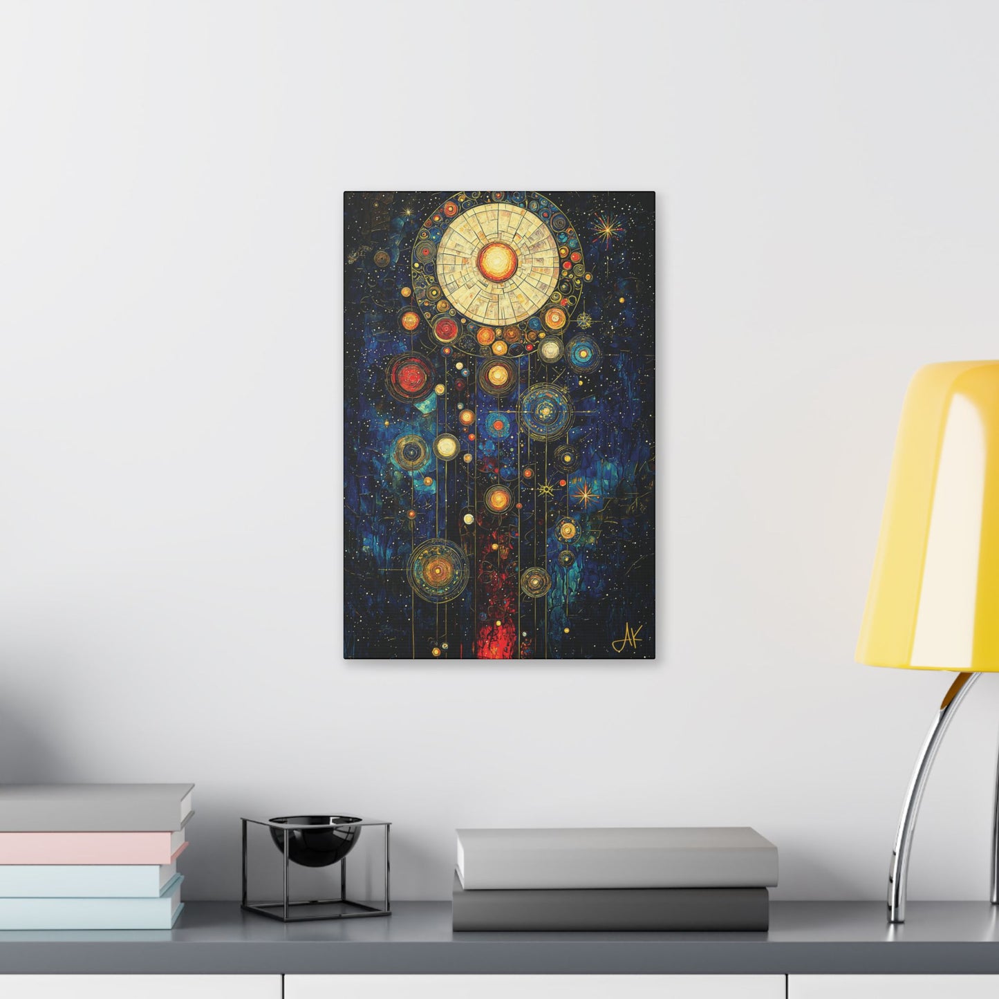 "Ancient Connection to God", Stretched Classic Canvas Fine Art Print