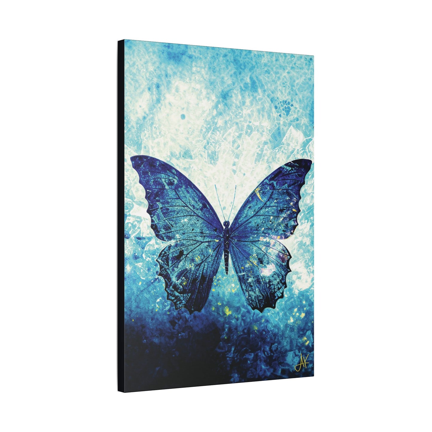 "Reborn" 2 Corinthians 5:17 (KJV), Stretched Classic Canvas Fine Art Print
