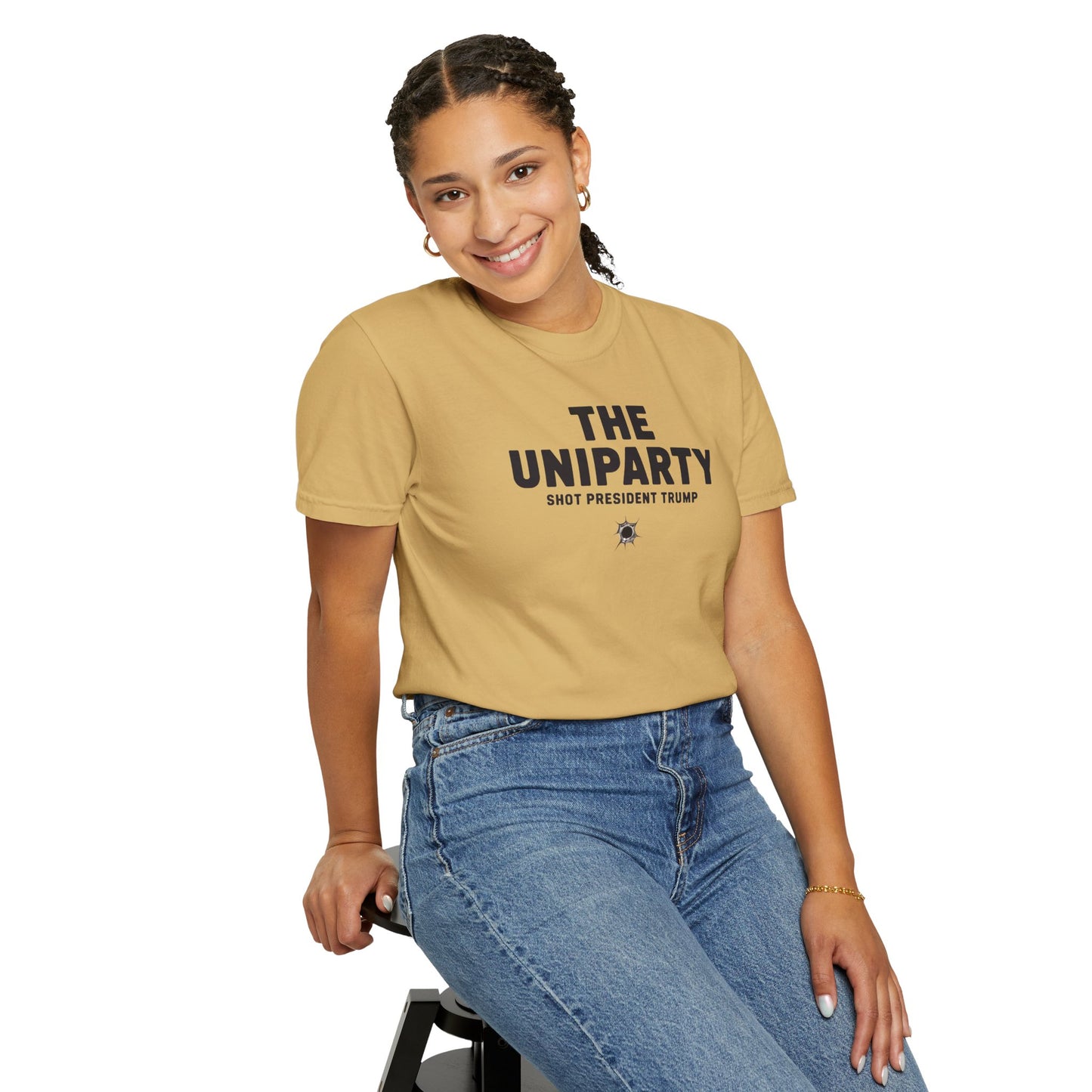 "The Uniparty Shot President Trump" #02, Unisex T-shirt