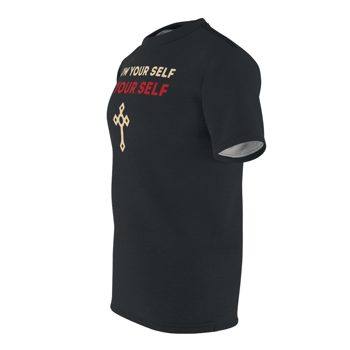 "Know Your Self", Unisex T-shirt (Blue Charcoal)