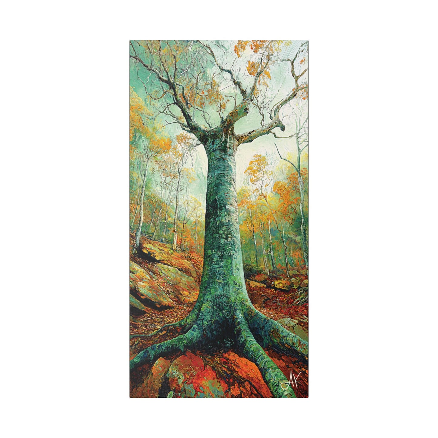 "An Criosdaidh Feá (Christian Beech)", Stretched Classic Canvas Fine Art Print