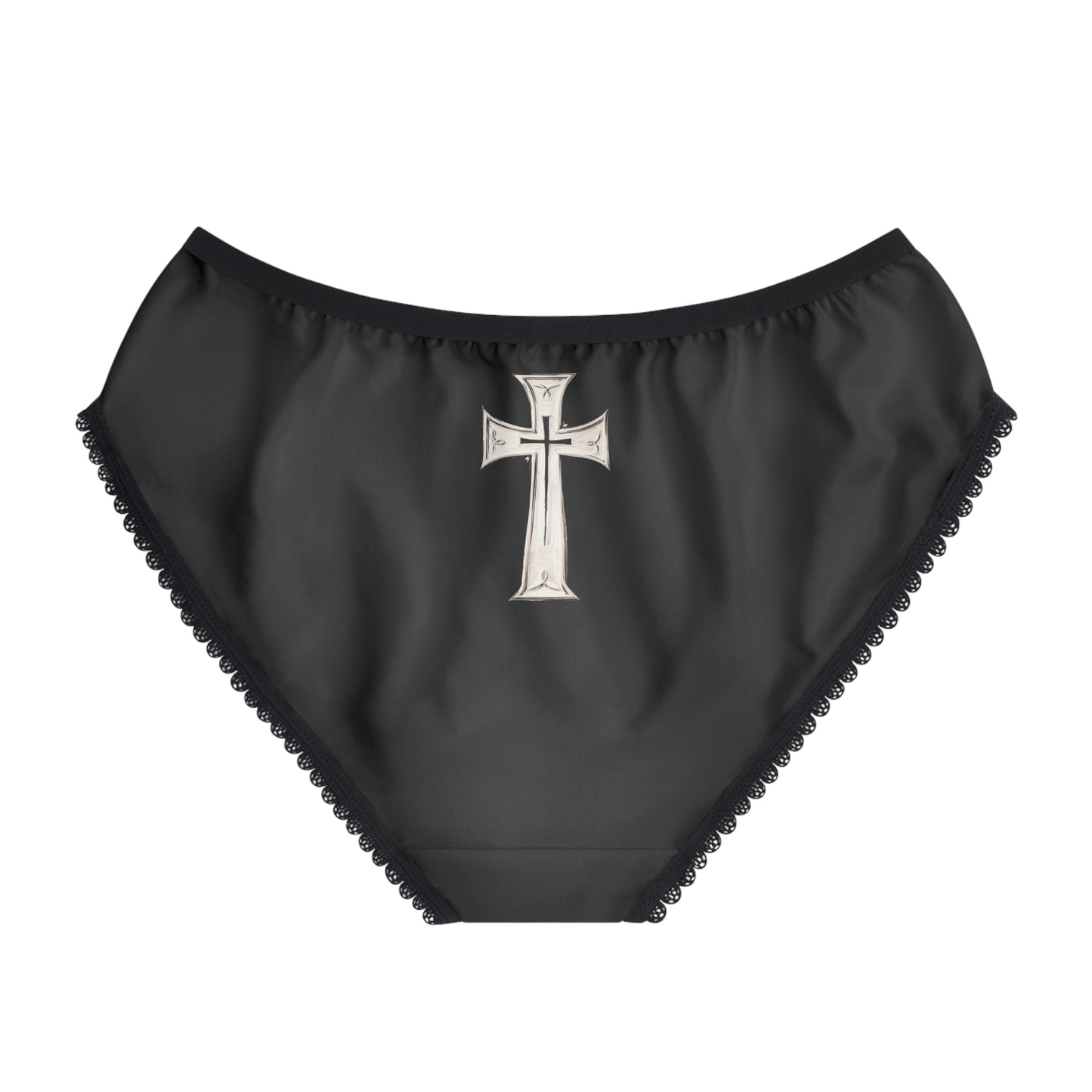 "First Darkness Then Comes Light" #02, Women's Briefs (Void Black)