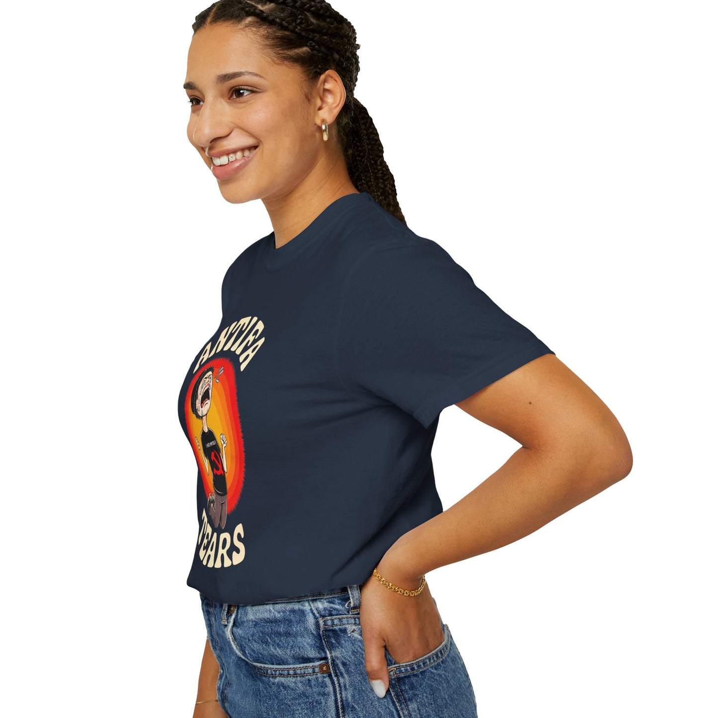 "Antifa Tears" #01, Unisex T-shirt