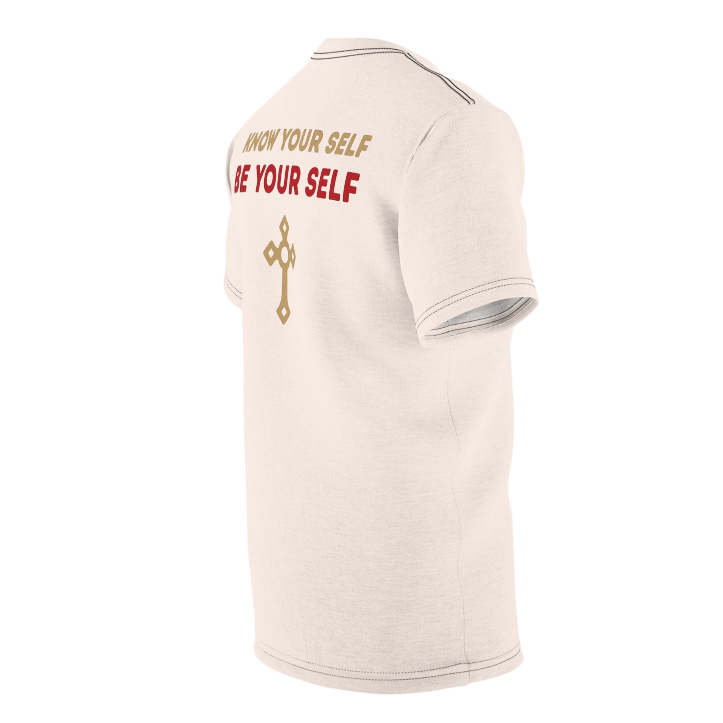 "Know Your Self", Unisex T-shirt (Angel Wings)