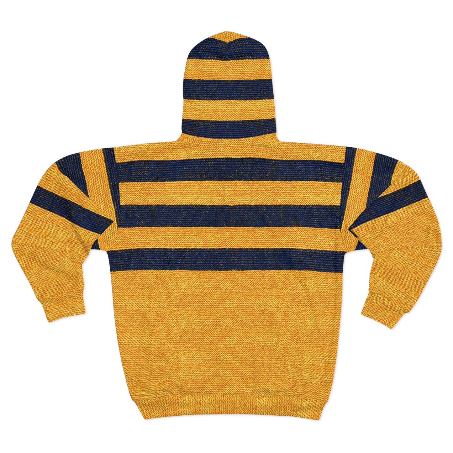 "Triple Ensign", Unisex Wearable Art Zip Hoodie