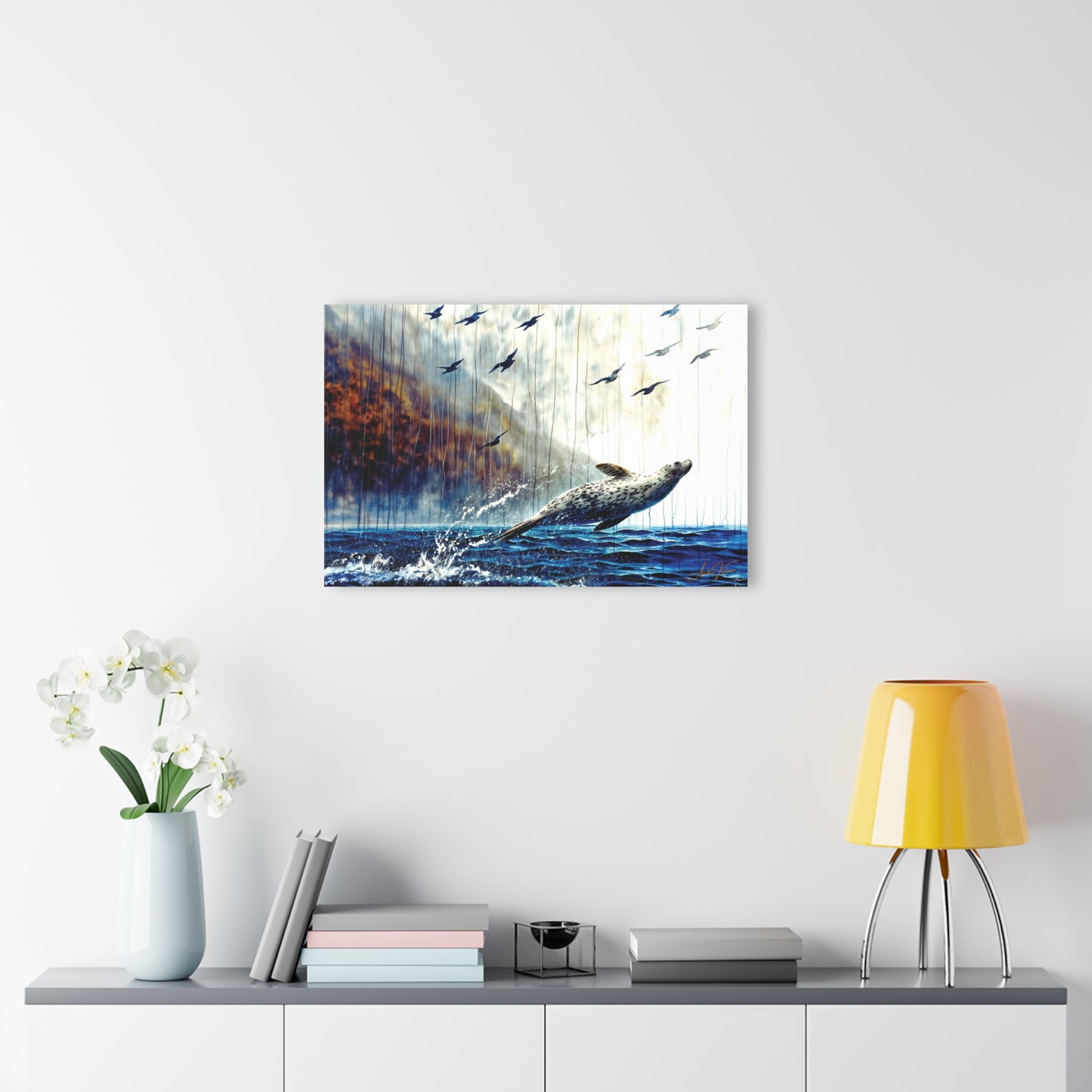 "Exuberance of Youth", Fine Art Acrylic Wall Prints (French Cleat Hanging)