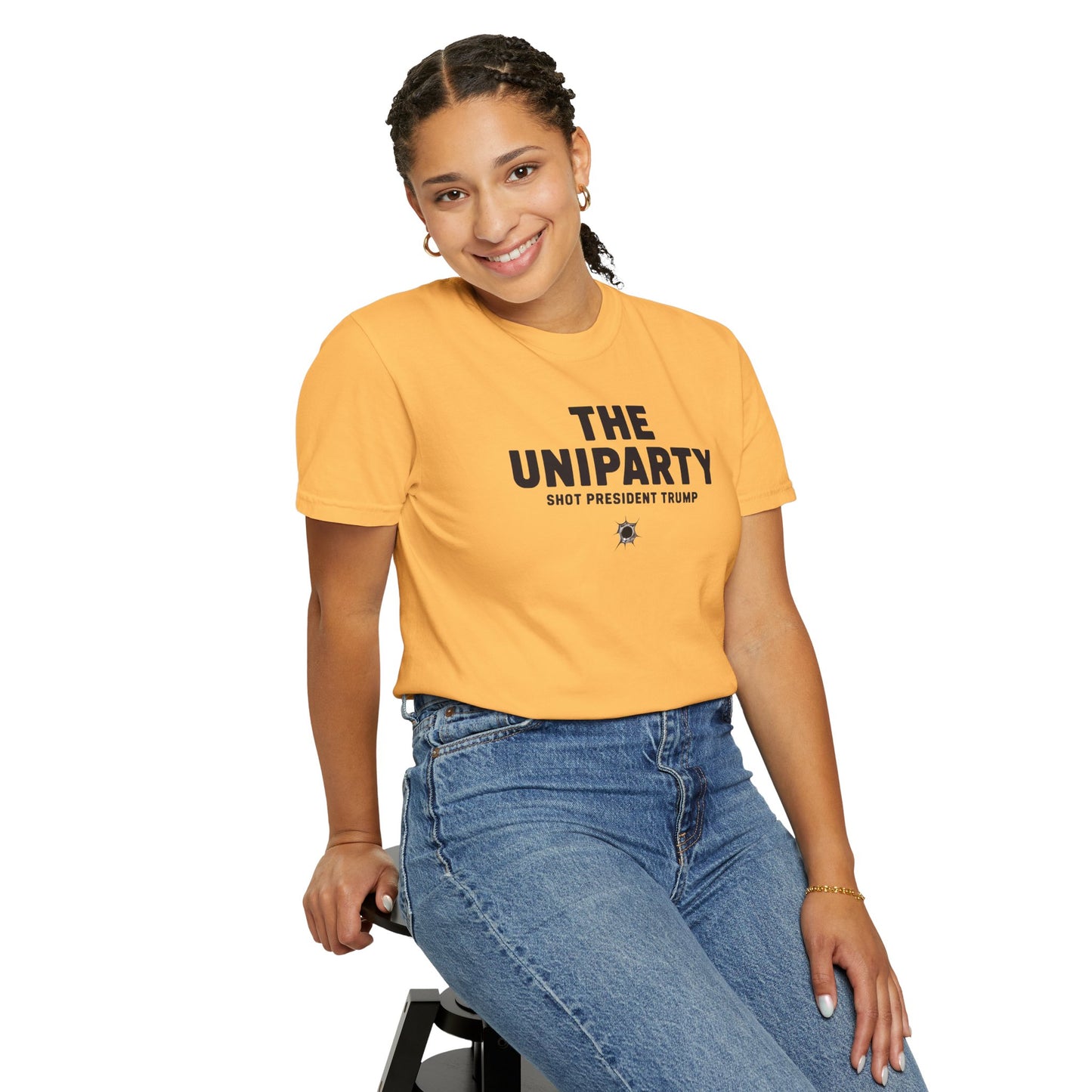 "The Uniparty Shot President Trump" #02, Unisex T-shirt