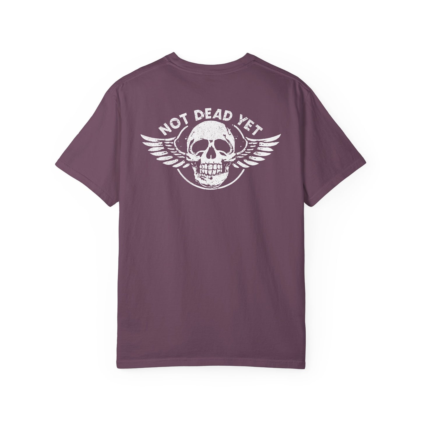 "Not Dead Yet - Winged Skull", Unisex T-shirt