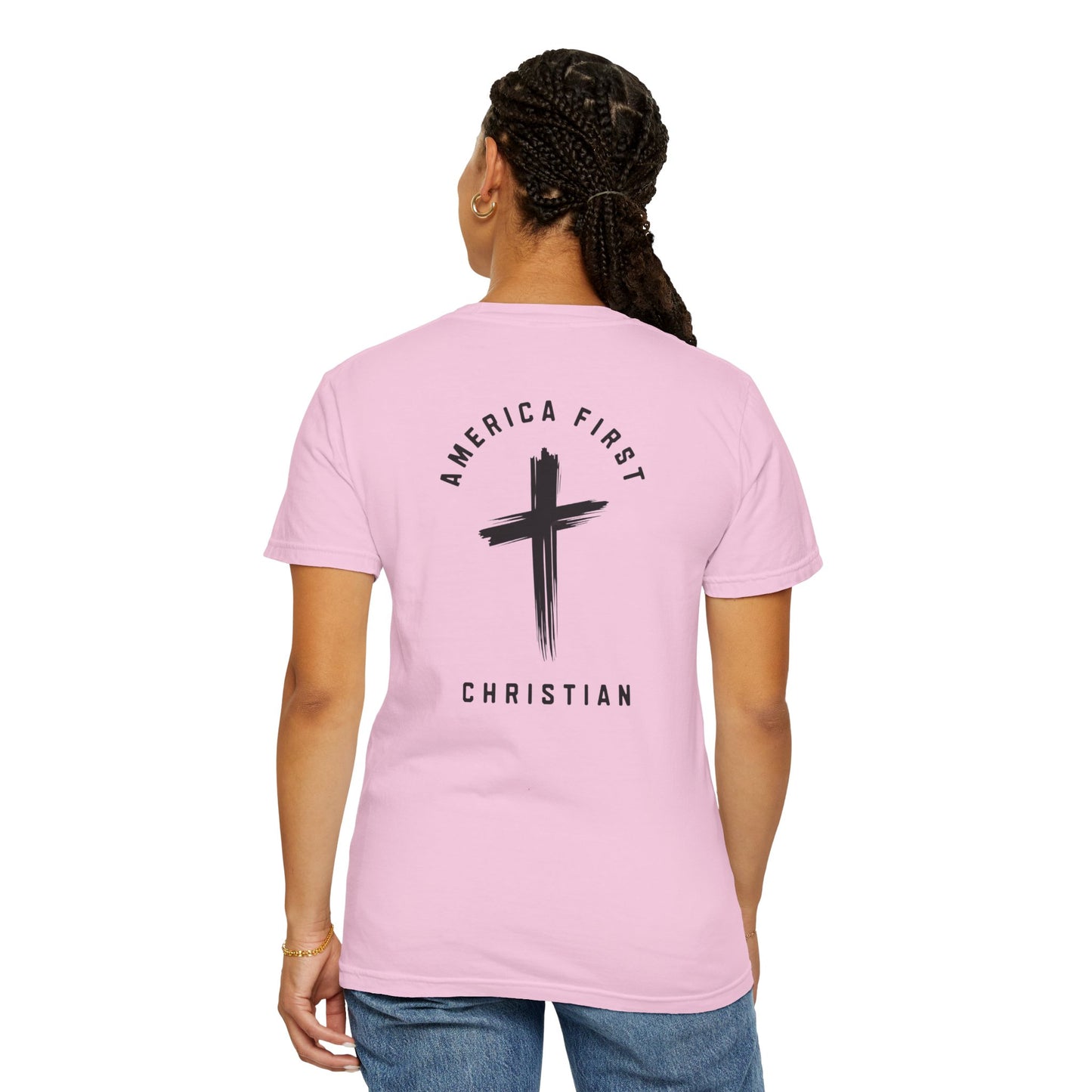 "America First Christian" #05, Unisex T-shirt (Light Colors)