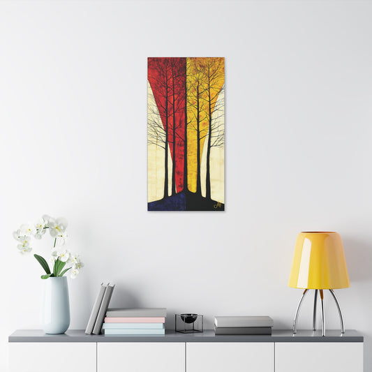 "Go Out in Joy" Isaiah 55:12 (KJV)", Stretched Classic Canvas Fine Art Print