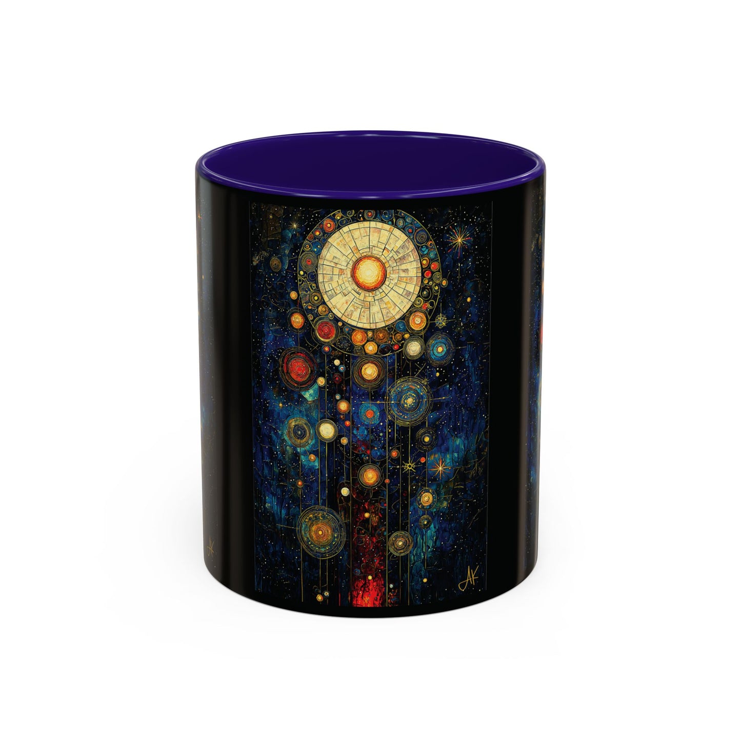 "Ancient Connection to God", Colorful Mugs (11oz, 15oz)