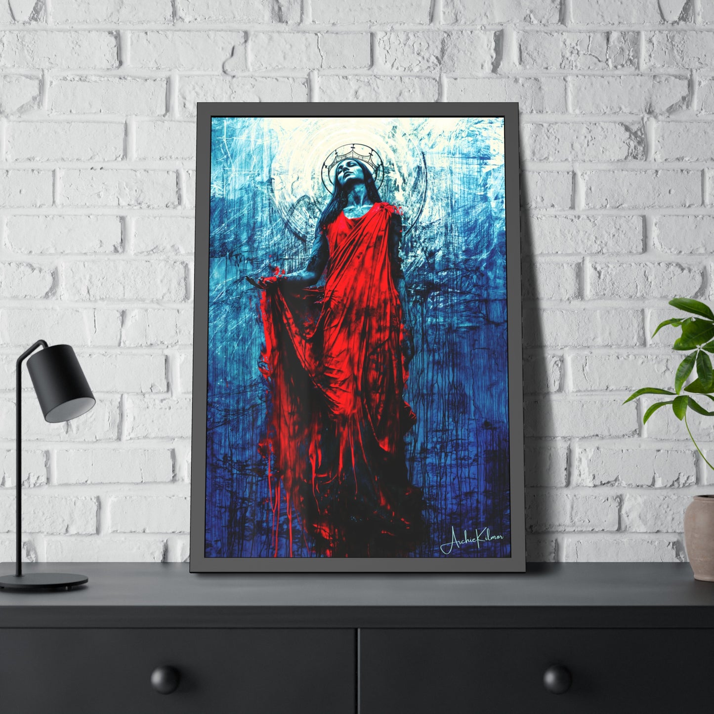 "Kilmor: Servant of Mary", Framed Paper Poster