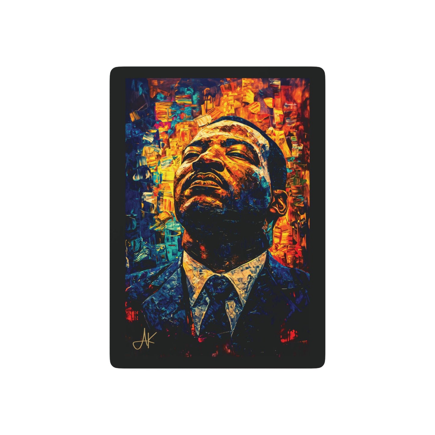 "Content of Character", Fine Art Playing Cards (Void Black)