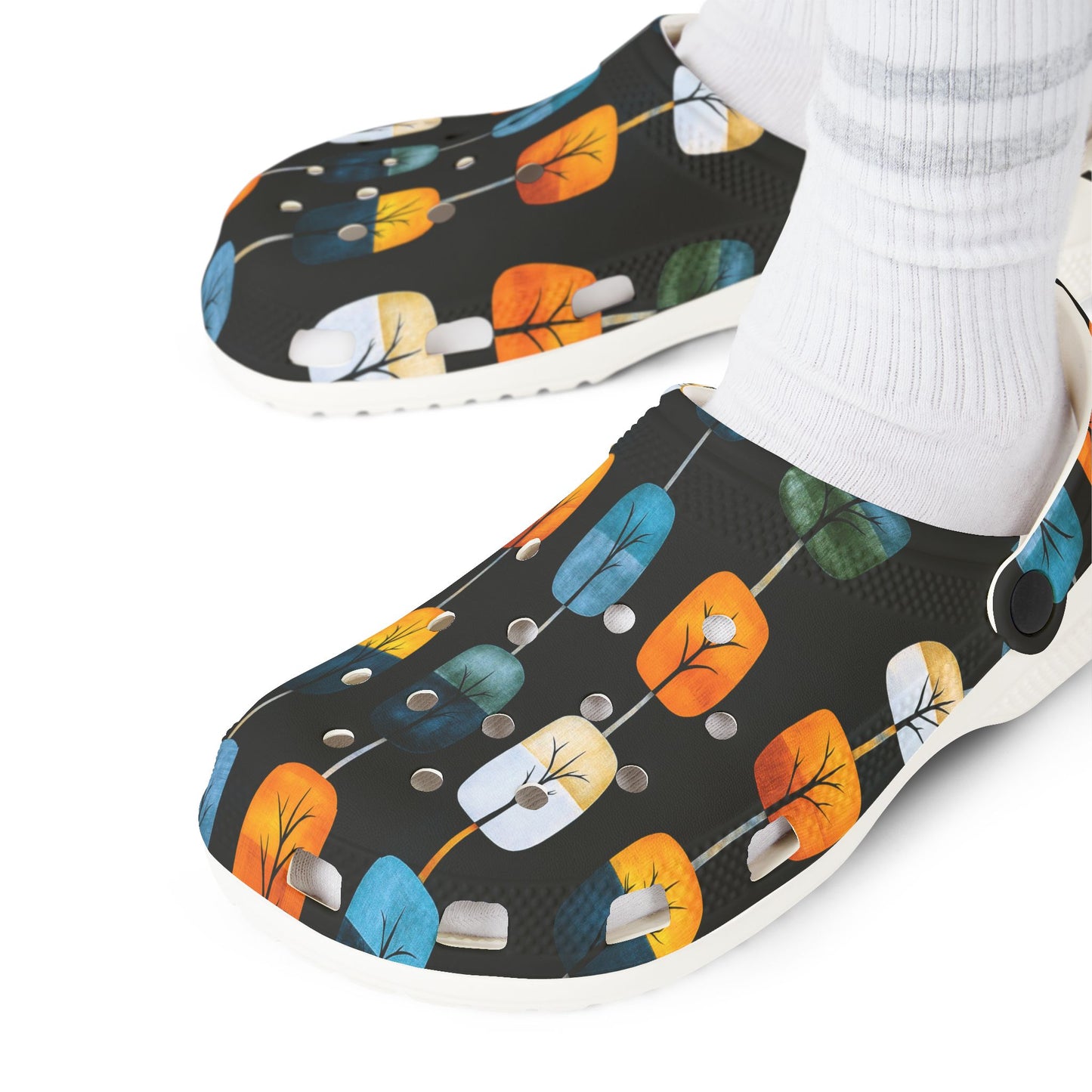 "Skyroot Grove", Foam Rubber Clogs