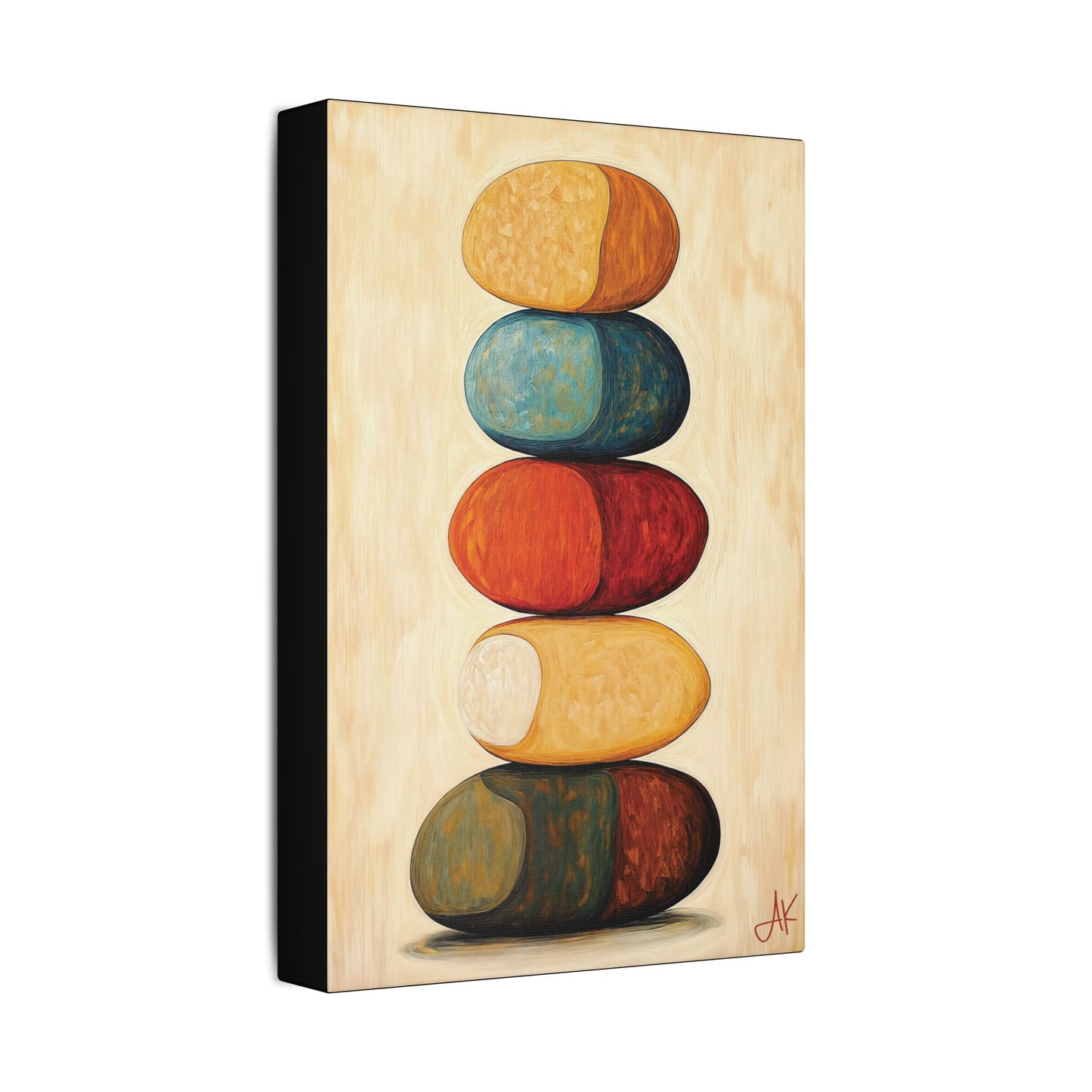 "Sacred Stack" #02, Stretched Classic Canvas Fine Art Print