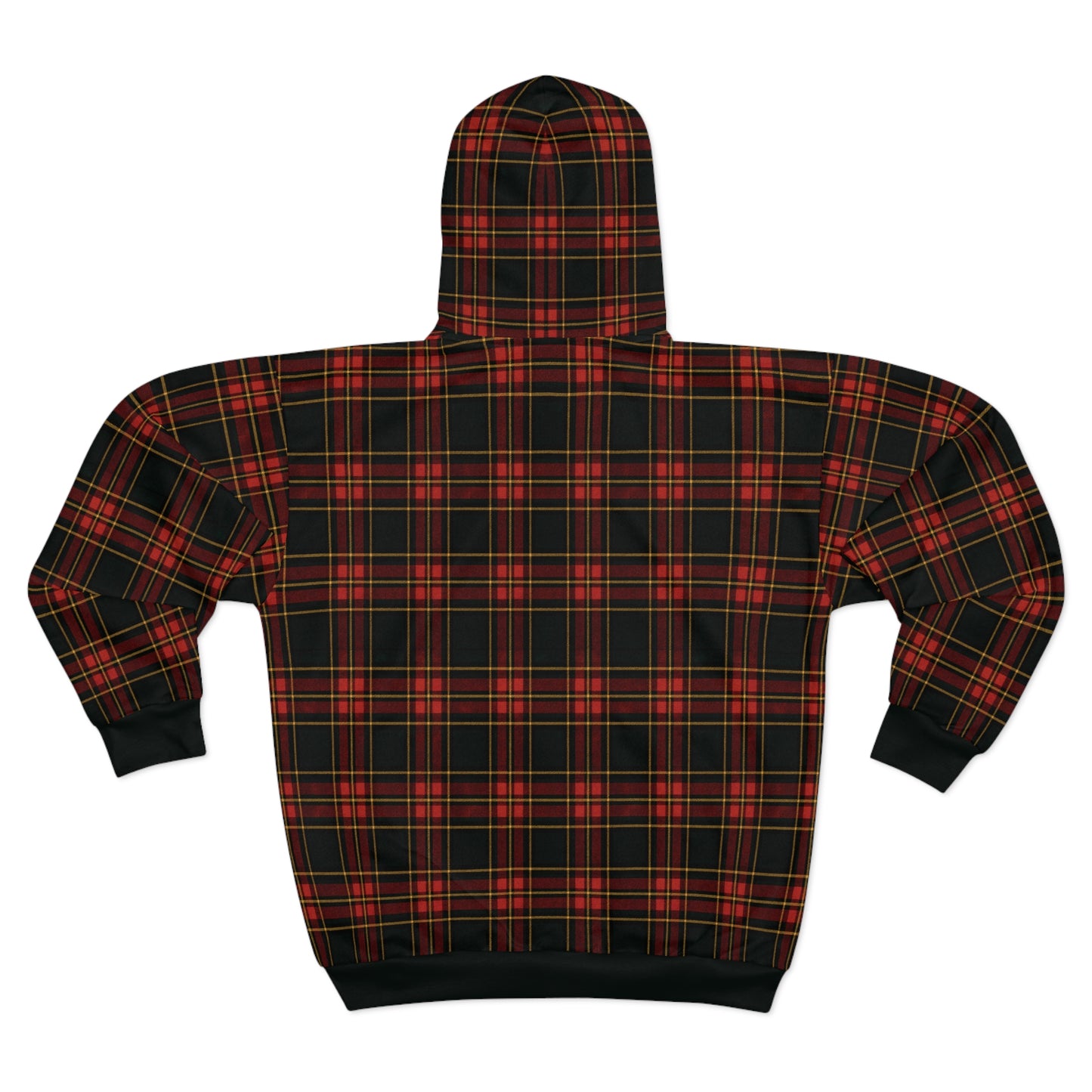 "Kilmor Gallóglach Tartan", Unisex Wearable Art Zip Hoodie