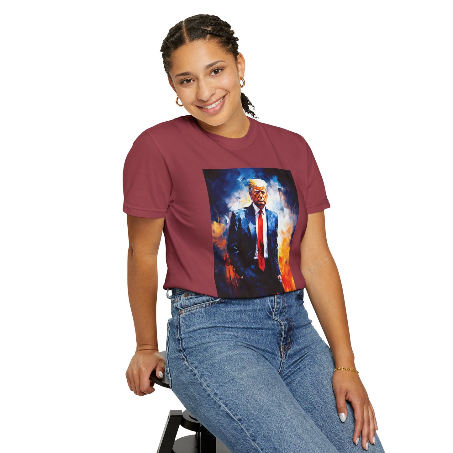 "Trump Portrait" #22, Unisex T-shirt (Light Colors)