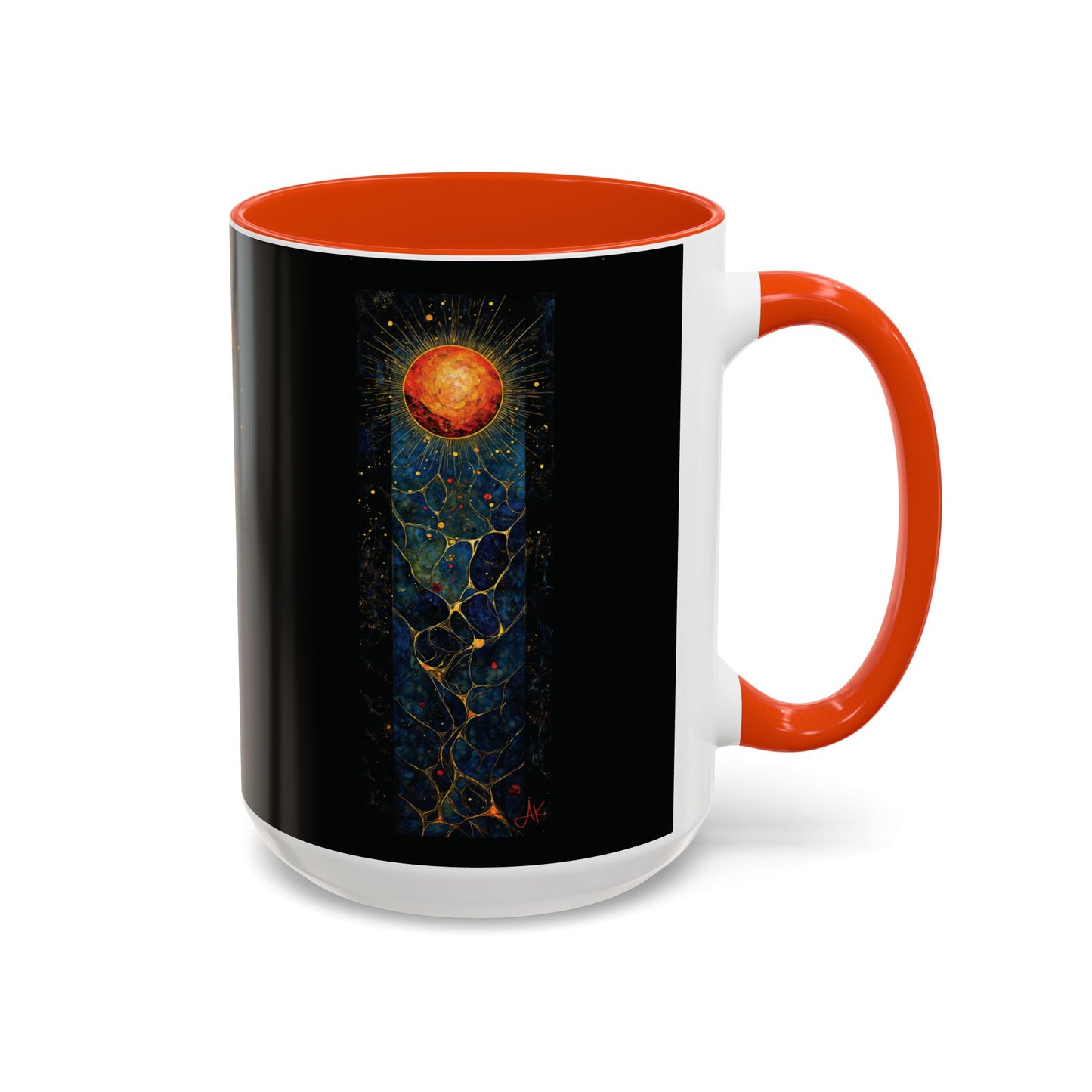 "The Living Light (John 8:12)", Colorful Mugs (11oz, 15oz)