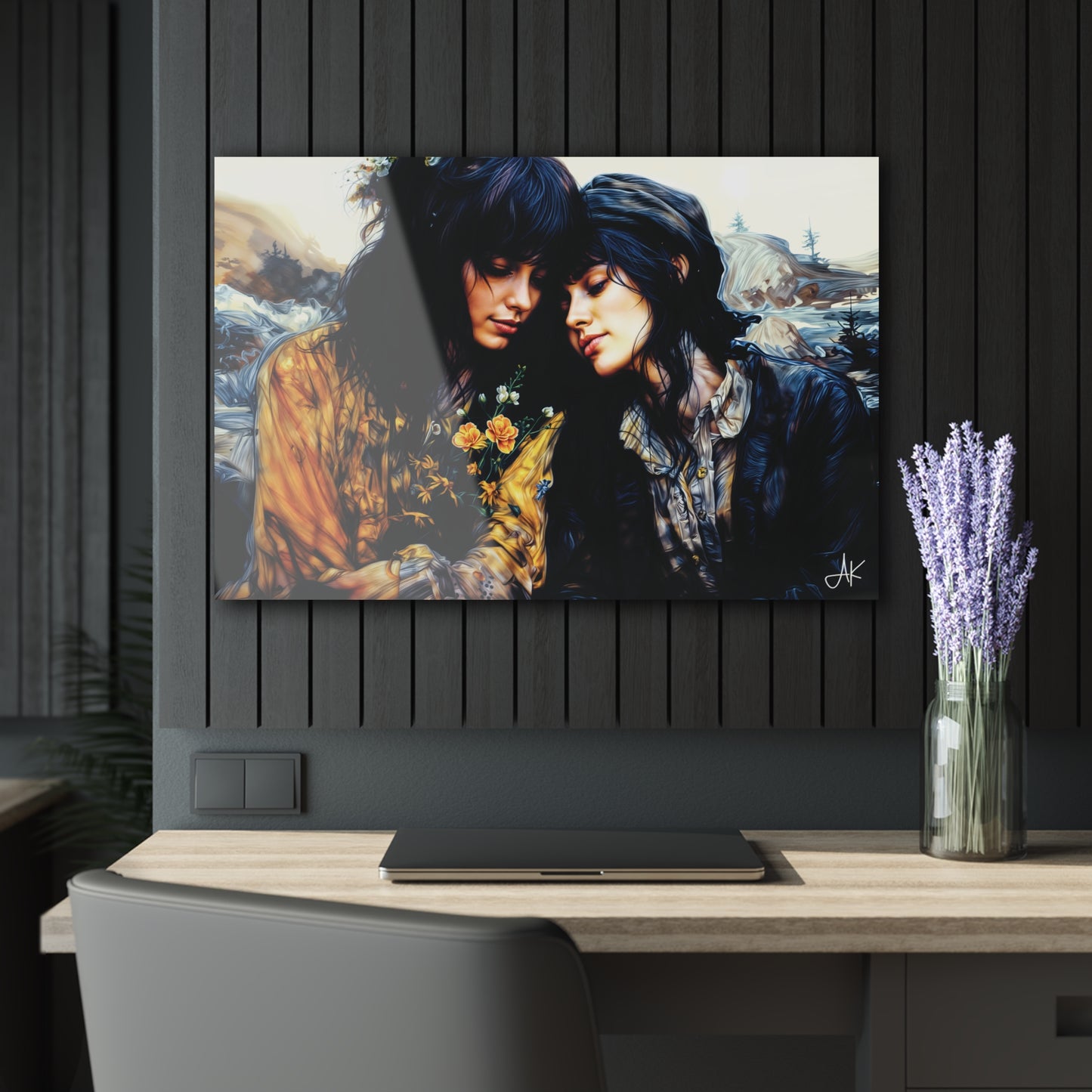 "Always There", Fine Art Acrylic Prints (French Cleat Hanging)