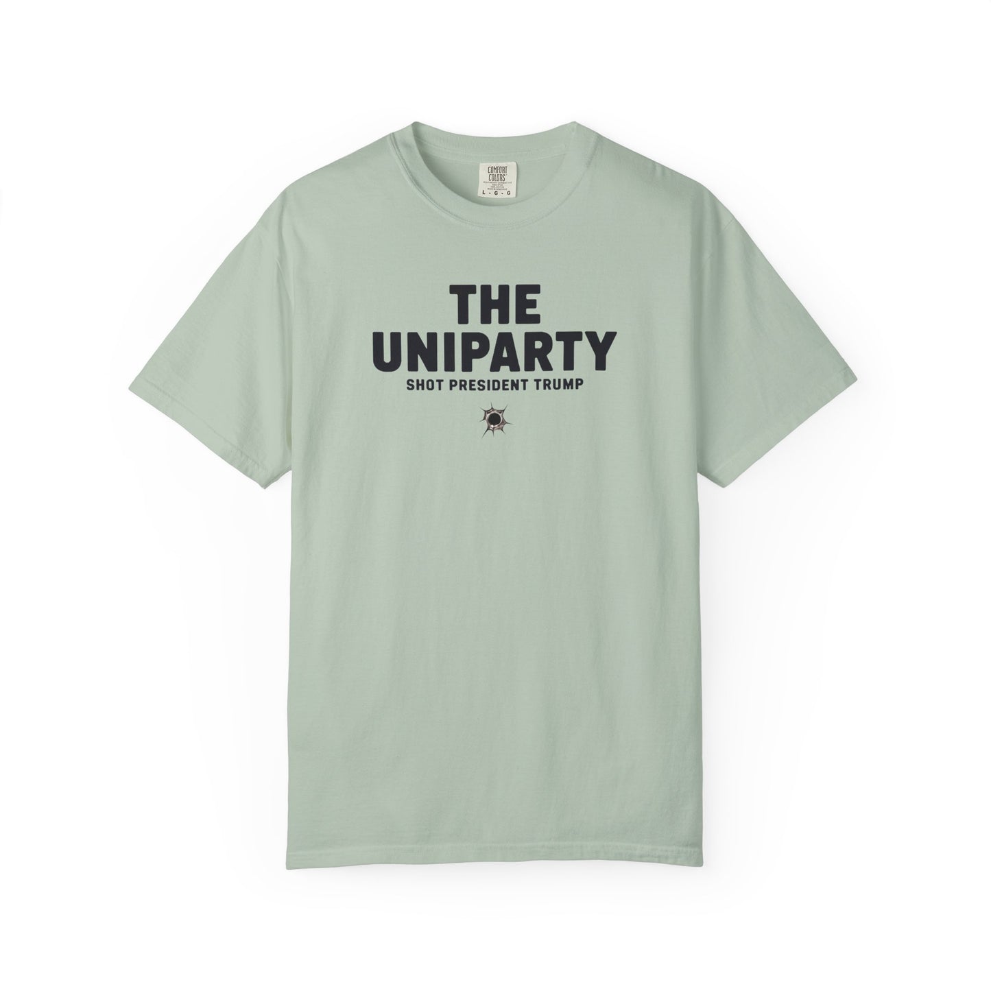 "The Uniparty Shot President Trump" #02, Unisex T-shirt
