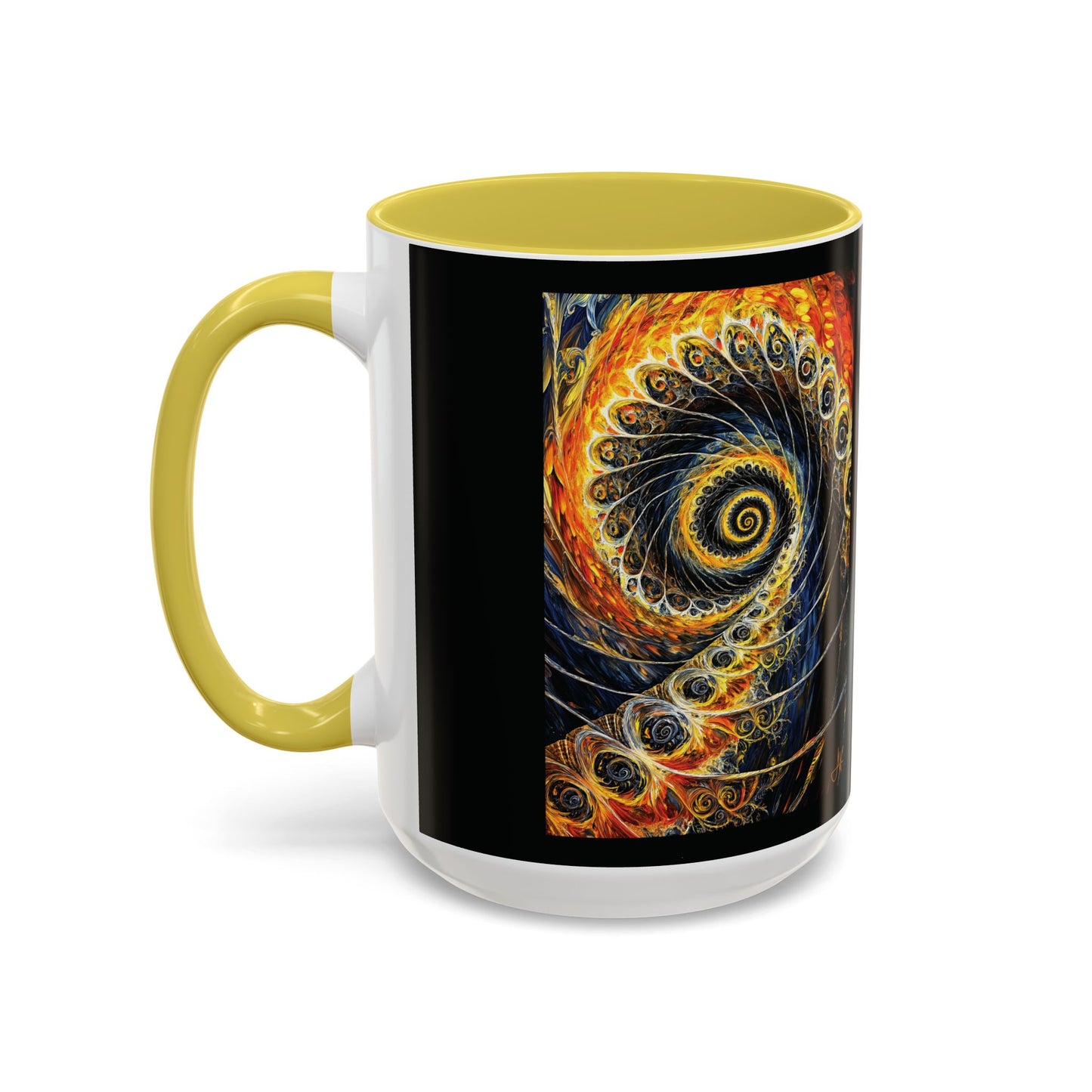 "Beauty of His Design", Colorful Mugs (11oz, 15oz)
