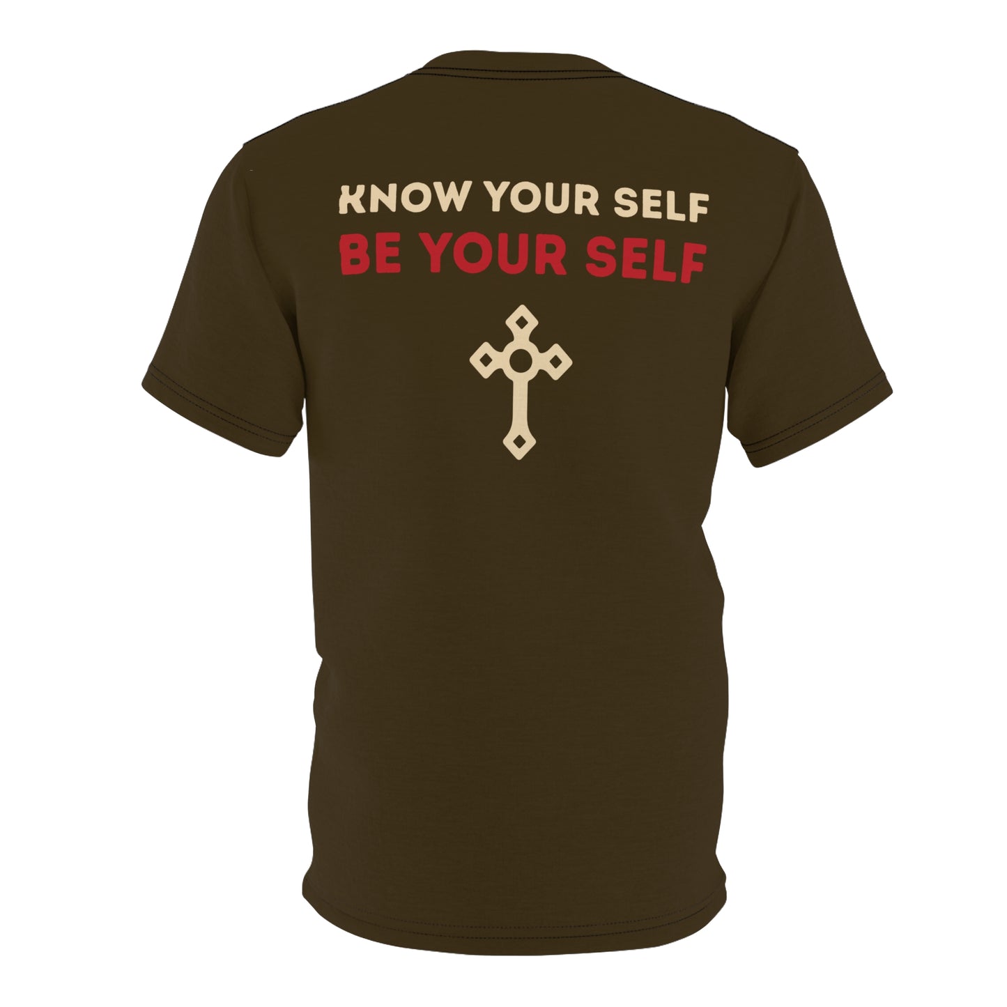 "Know Your Self", Unisex T-shirt (Ashgold)
