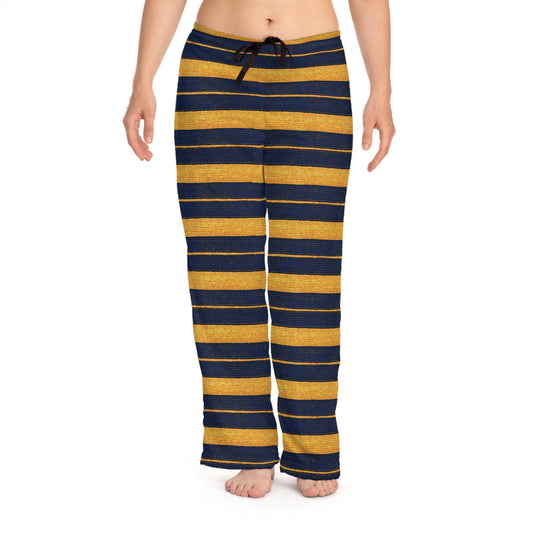 "Golden Ensign #02", Women's Pajama Pants