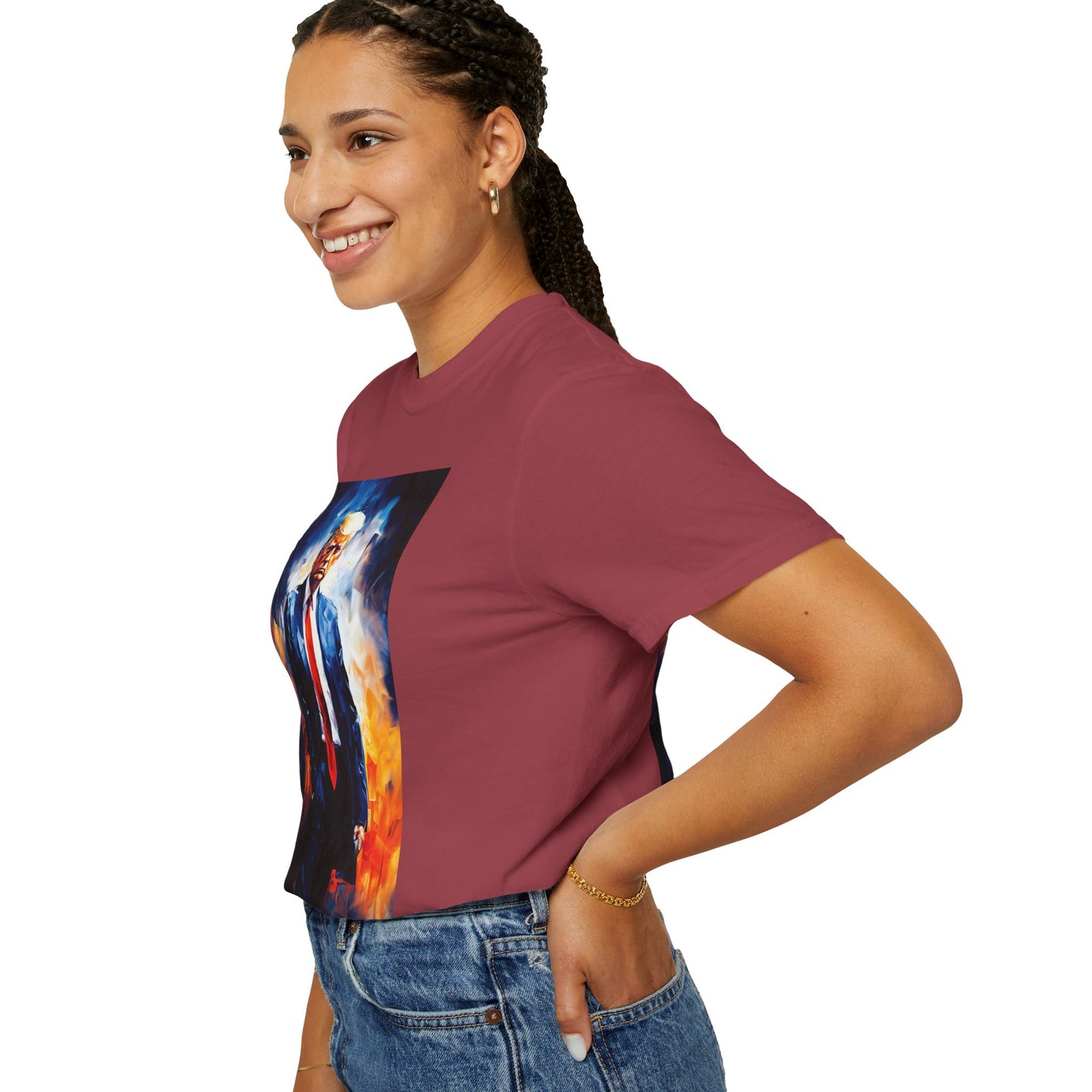 "Trump Portrait" #22, Unisex T-shirt (Light Colors)