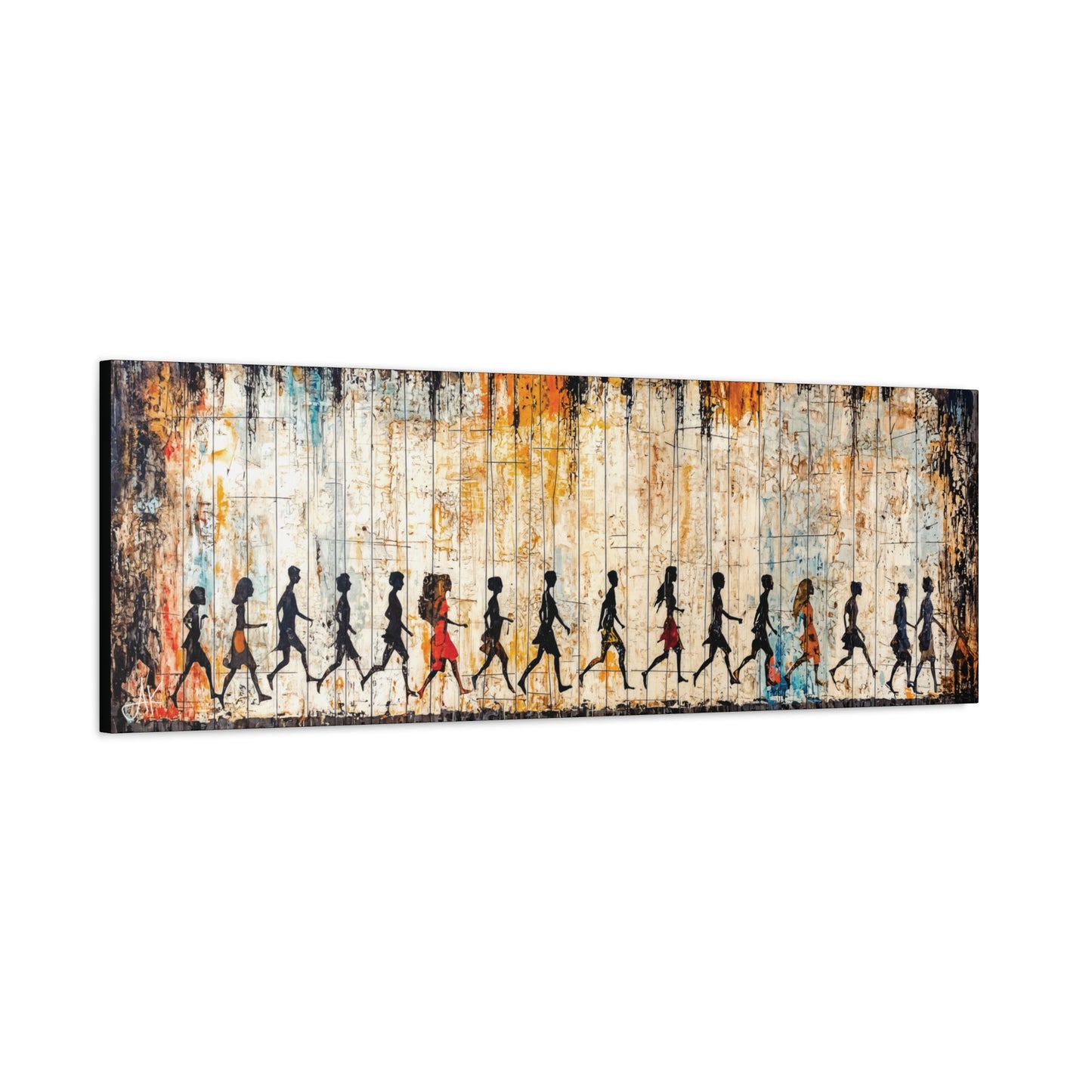 "Lockstep: Diversity Without Difference", Fine Art Matte Canvas, Stretched, 1.25"