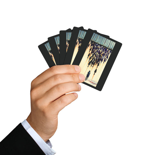 "She will be Different", Fine Art Playing Cards (Void Black)