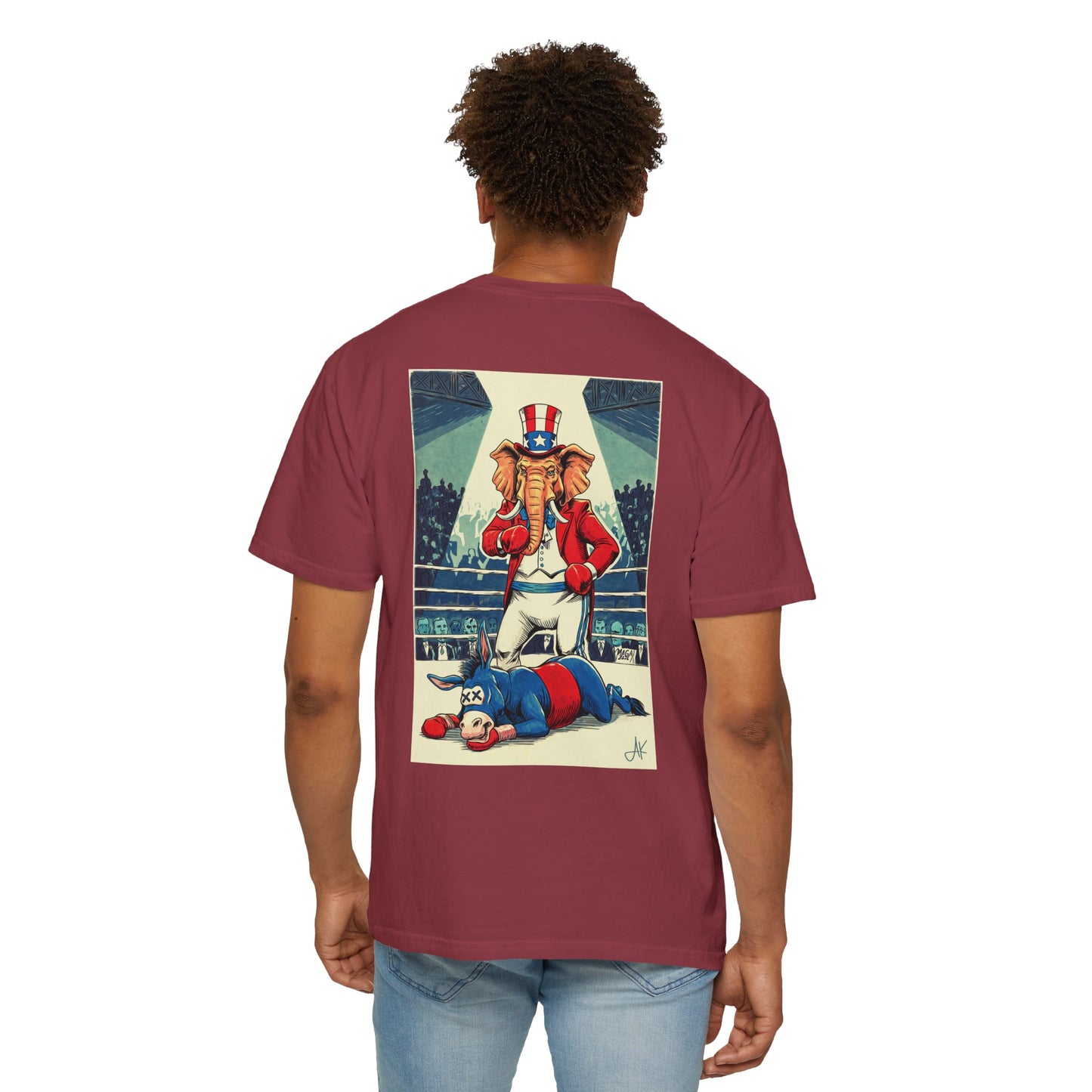 "Brutal Woke Knockout 2024", Unisex T-shirt (Light Colors)