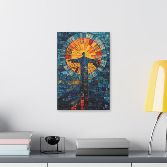 "Alpha and Omega - Revelation 22:13", Stretched Classic Canvas Fine Art Print