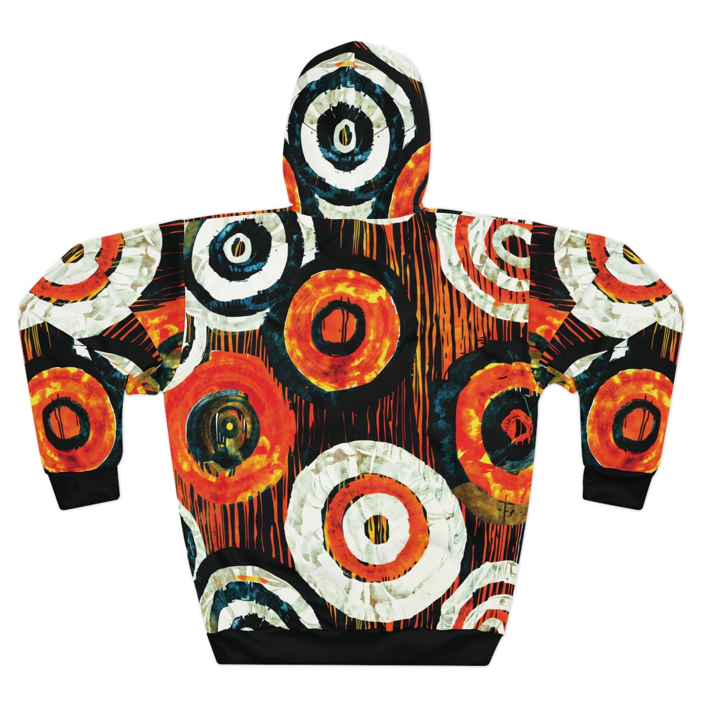 "Abstract 66", Wearable Art Unisex Pullover Hoodie