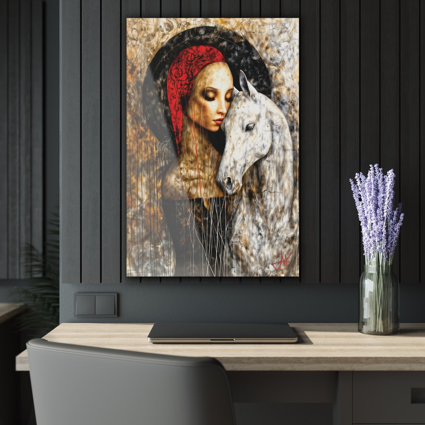 "In My Abscence", Fine Art Acrylic Wall Prints (French Cleat Hanging)