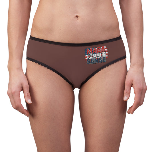 "MAGA Common Sense" #01, Women's Briefs (Zanzibar Coast)